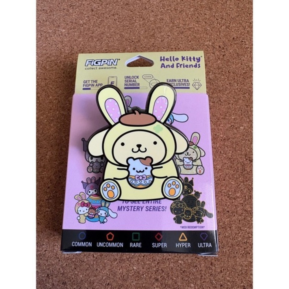 FigPin Hello Kitty and Friends Easter Outfit-‎ Pompompurin
